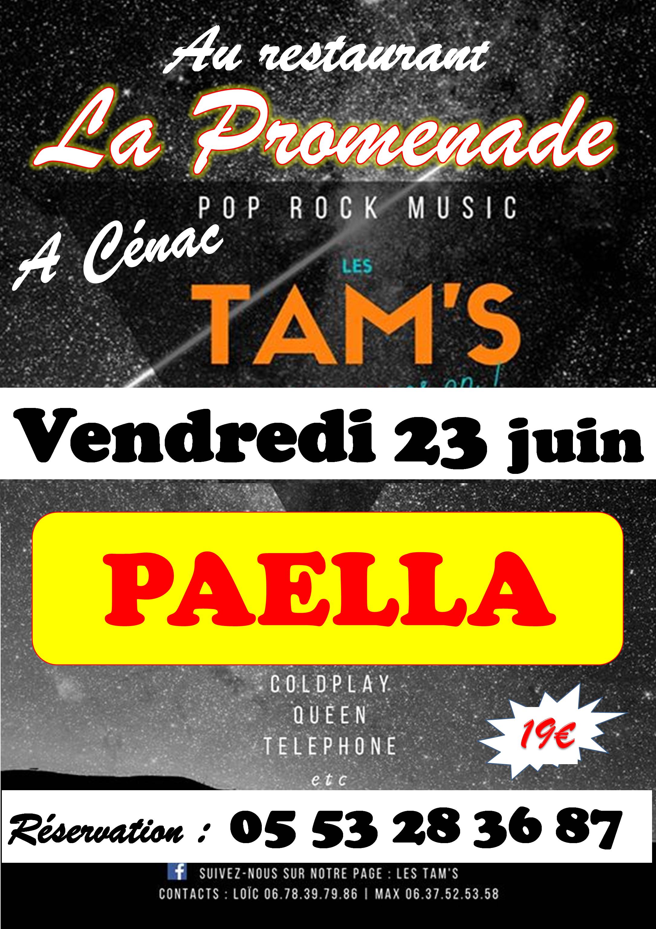 Les TAM'S en concert