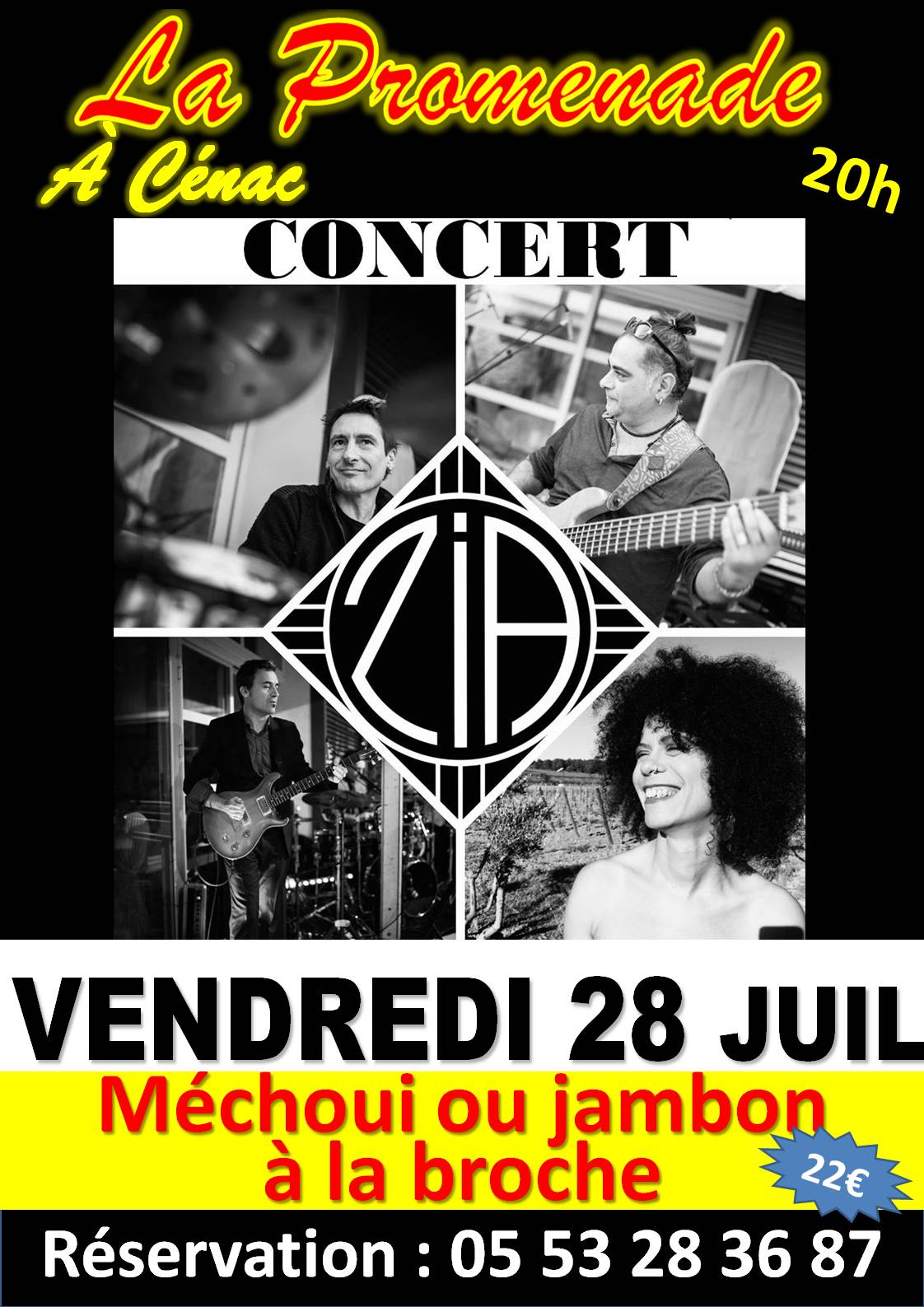 Méchoui ou jambon à la broche